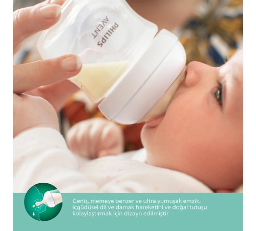 Avent Doğal Tepkili Natural Response Cam Biberon 240 ml 1+ Ay Avent Doğal Tepkili Natural Response Cam Biberon 240 ml 1+ Ay