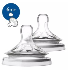 Avent Natural Biberon Emziği Y Kesik 6 Ay+ 2li SCF046/27