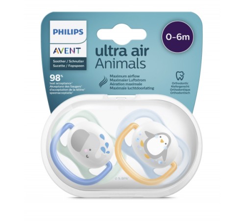 Avent Ultra Air Emzik 0-6 Ay Erkek Avent Ultra Air Emzik 0-6 Ay Erkek