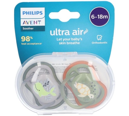 Philips Avent Ultra Air Emzik 6-18 Ay Erkek Philips Avent Ultra Air Emzik 6-18 Ay Erkek