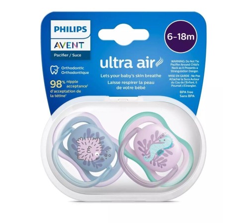 Philips Avent Ultra Air Emzik 6-18 Ay Kız Philips Avent Ultra Air Emzik 6-18 Ay Kız