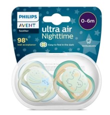 Philips Avent Ultra Air Gece Emzik 0-6 Ay Erkek