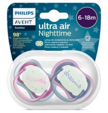 Philips Avent Ultra Air Gece Emzik 6-18 Ay Kız