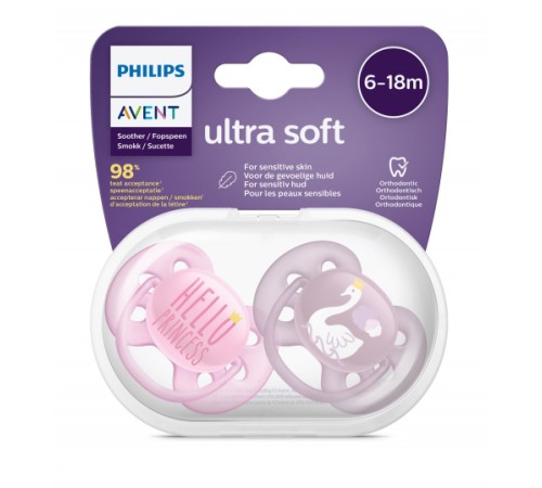 Avent Ultra Soft Emzik 6-18 Ay Kız Avent Ultra Soft Emzik 6-18 Ay Kız