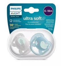 Philips Avent Ultra Yumuşak Emzik 6-18 Ay Erkek