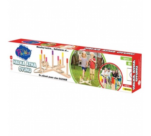 PlayWood Ahşap Halka Atma Oyunu 352 PlayWood Ahşap Halka Atma Oyunu 352