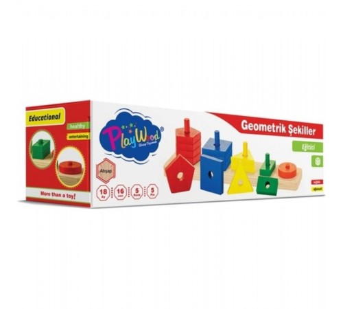 PlayWood Geometrik Şekiller 305 PlayWood Geometrik Şekiller 305