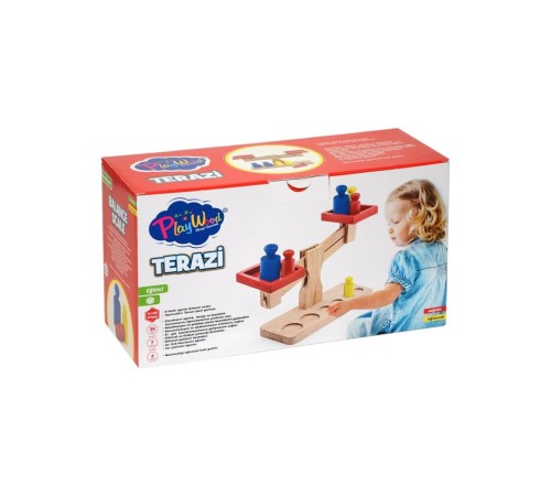 PlayWood Ahşap Kutulu Terazi 313