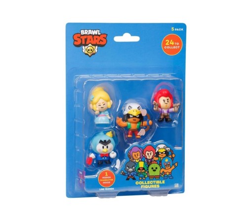 PMI/BRW2040 Brawl Stars 5'li Figür -Necotoys PMI/BRW2040 Brawl Stars 5'li Figür -Necotoys