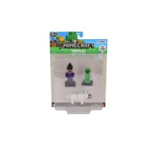 PMI MC2020 Minecraft 3D Figür Toppeez 3lü Set