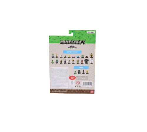 PMI MC2020 Minecraft 3D Figür Toppeez 3lü Set