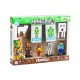 PMI MC2070 Minecraft 3D Figür Toppeez 
8li Delüks Set