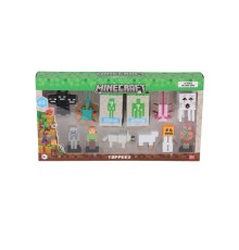 PMI MC2080 Minecraft 3D Figür Toppeez 
12li Delüks Set