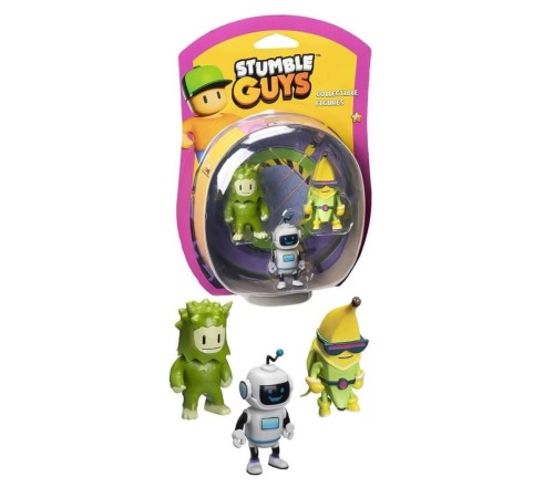 PMI SG2220 Stumble Guys Figür Seti 3lü -Necotoys PMI SG2220 Stumble Guys Figür Seti 3lü -Necotoys