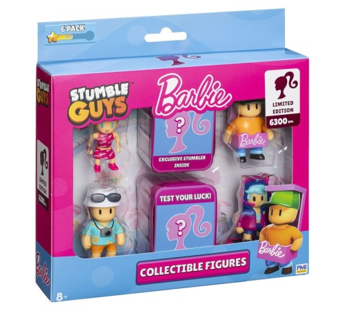 PMI SGB2060 STUMBLE GUYS BARBİE FİGÜR 6LI SET