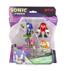 PMI SON2240 Sonic 5'li Figür Blister Asorti 1 özel sürpriz figür