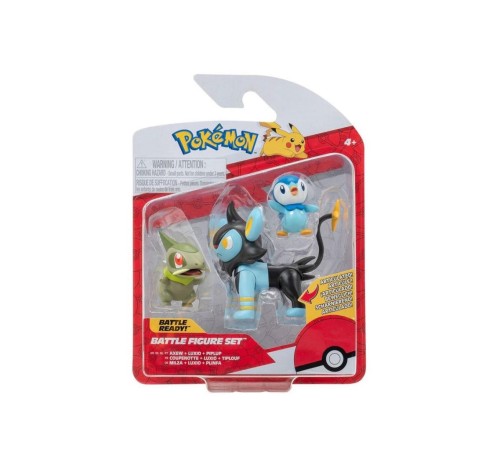 POK 95155-R Pokemon Battle 3Lü Figür Seti POK 95155-R Pokemon Battle 3Lü Figür Seti