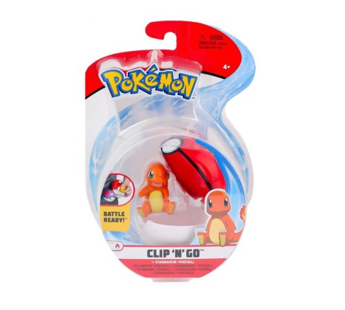 POK PKW0145 Pokemon Clip N Go Charmander POK PKW0145 Pokemon Clip N Go Charmander