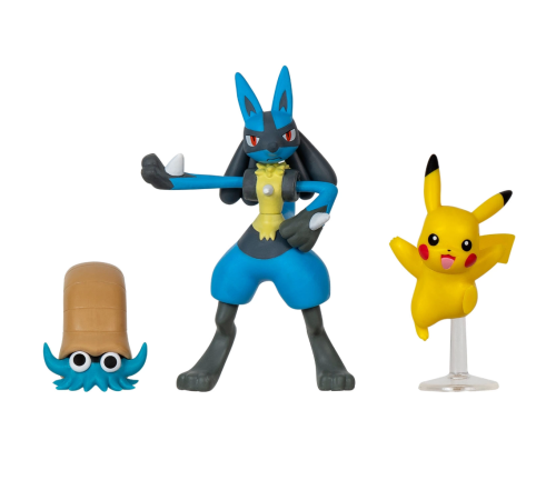 Pokemon Battle 3'lü Figür Seti Pokemon Battle 3'lü Figür Seti