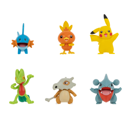 Pokemon Battle 6'lı Figür Seti Pokemon Battle 6'lı Figür Seti
