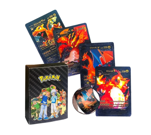 Pokemon Siyah Starter Box Pack Koleksiyon Pokemon Kartları