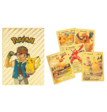 Pokemon Starter Kartları Gold 55'li Paket
