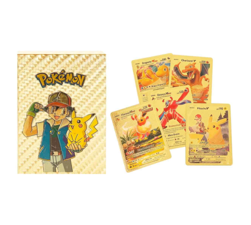 Pokemon Starter Kartları Gold 55'li Paket Pokemon Starter Kartları Gold 55'li Paket