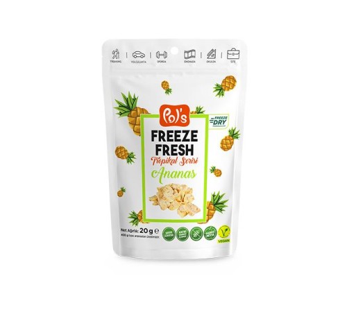 Pol’s Freeze Fresh Ananas 20 g Pol’s Freeze Fresh Ananas 20 g
