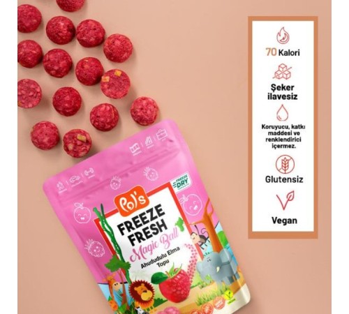 Pol’s Freeze Fresh Magic Ball Ahududulu Elma Topu 20 Gr