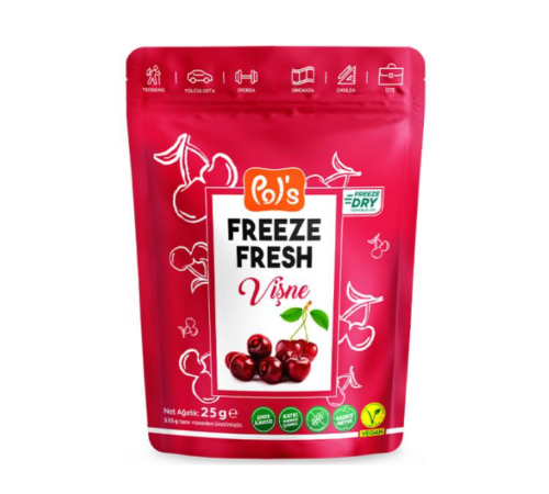 Pol’s Freeze Fresh Vişne 20 Gr Pol’s Freeze Fresh Vişne 20 Gr