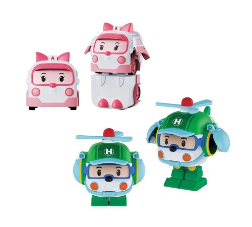 POLI MRT-674 Robocar Poli Mini Transforming Kasabanın Kurtarma Araçları 4lü Set POLI MRT-674 Robocar Poli Mini Transforming Kasabanın Kurtarma Araçları 4lü Set