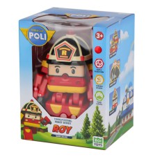 POLI MRT-686 Sesli ve Işıklı Robocar Poli Büyük Transforming Robot Roy -Necotoys