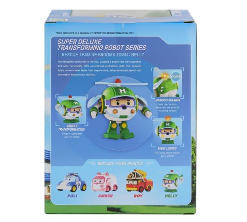 POLI MRT-688 Sesli ve Işıklı Robocar Poli Büyük Transforming Robot Helly -Necotoys POLI MRT-688 Sesli ve Işıklı Robocar Poli Büyük Transforming Robot Helly -Necotoys