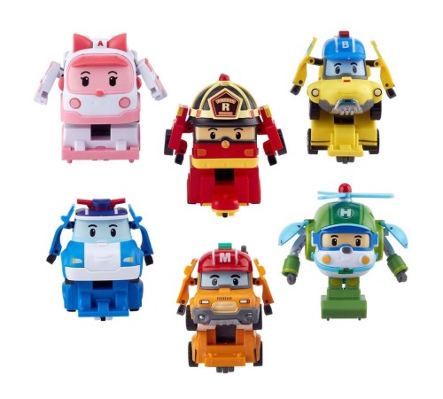 POLI ZR-915 Robocar Poli Quick Transforming Mini Rescue Deluxe Set POLI ZR-915 Robocar Poli Quick Transforming Mini Rescue Deluxe Set