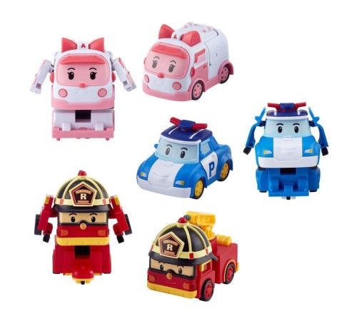 POLI ZR-915 Robocar Poli Quick Transforming Mini Rescue Deluxe Set POLI ZR-915 Robocar Poli Quick Transforming Mini Rescue Deluxe Set