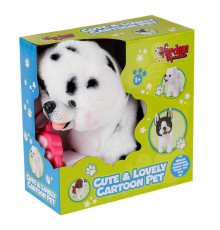 PR66022-25 Yürüyen Tasmalı Peluş Köpek