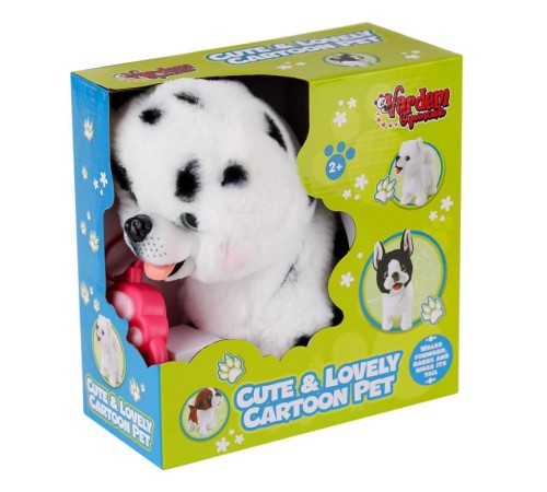 PR66022-25 Yürüyen Tasmalı Peluş Köpek