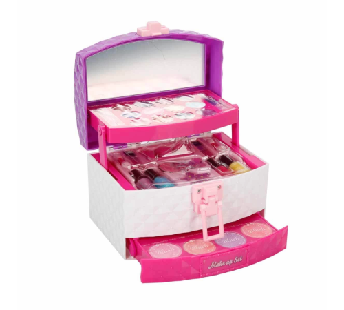 Pretty Pinky 3 Katlı Çantalı Makyaj Seti Pretty Pinky 3 Katlı Çantalı Makyaj Seti