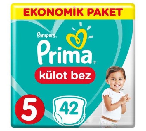 Prima Külot Bebek Bezi Eko Paket 5 Beden 42 Adet
