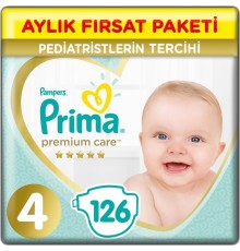 Prima Premium Care Aylık Fırsat Paketi 4 Beden 126 Adet