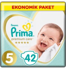 Prima Premium Care Bebek Bezi Ekonomik Paket 5 Beden 42 Adet