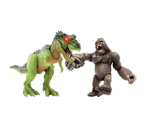 Primal Clash Gorilla vs T-rex Sesli Işıklı Oyun Seti Primal Clash Gorilla vs T-rex Sesli Işıklı Oyun Seti