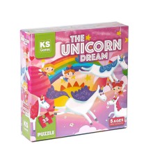 PRS 32710 The Unicorn Dream Pre School Puzzle -KS Puzzle