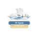 Pure Baby Organic Yenidoğan Islak Havlu Mendil 70 Yaprak
