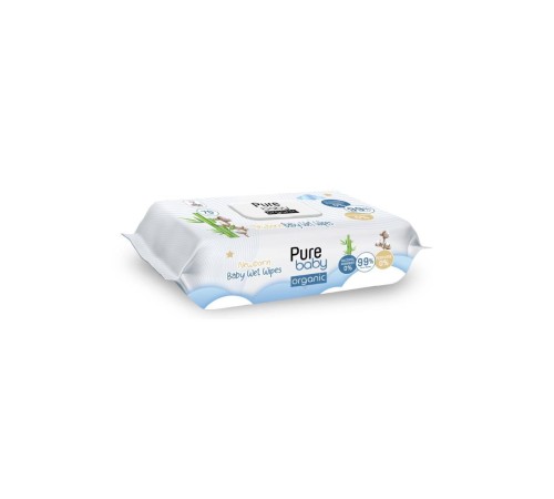 Pure Baby Organic Yenidoğan Islak Havlu Mendil 70 Yaprak Pure Baby Organic Yenidoğan Islak Havlu Mendil 70 Yaprak