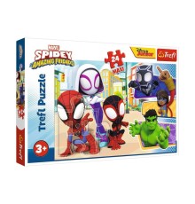 PUZZLE-14348 Maxi Spidey And His 24 Parça Çocuk Puzzle -Vardem