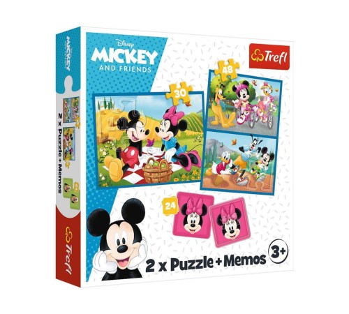PUZZLE-93344 2IN1 Disney Puzzle -Trefl PUZZLE-93344 2IN1 Disney Puzzle -Trefl