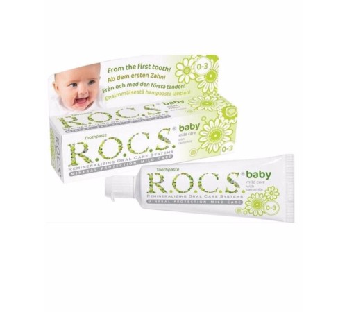 R.O.C.S.Baby Diş Macunu 0-3 Yaş 35 ml Papatya R.O.C.S.Baby Diş Macunu 0-3 Yaş 35 ml Papatya