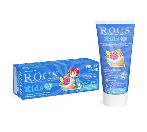 .Kids Diş Macunu 3-7 Yaş 35 ml Meyve Külahı