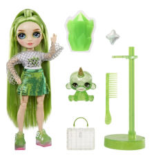 Rainbow High Jade Parlak Slime ve Evcil Hayvan Serisi Bebeği